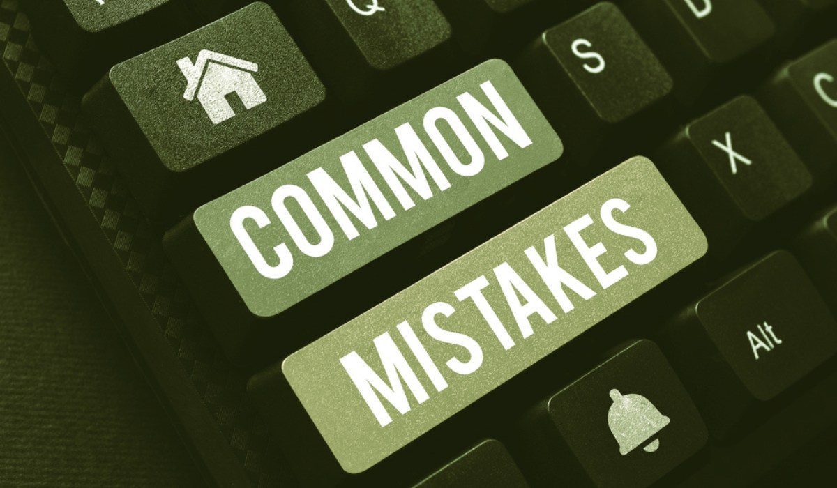 Top Mistakes to Avoid Online